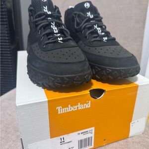 Timberland Men's Greenstride™ Motion 6 Mid Sneaker Trainer Men in Black size 11